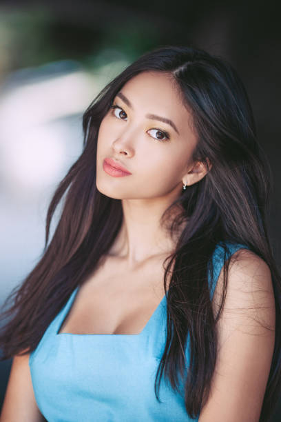 istock Attractive asian woman portrait 906770274