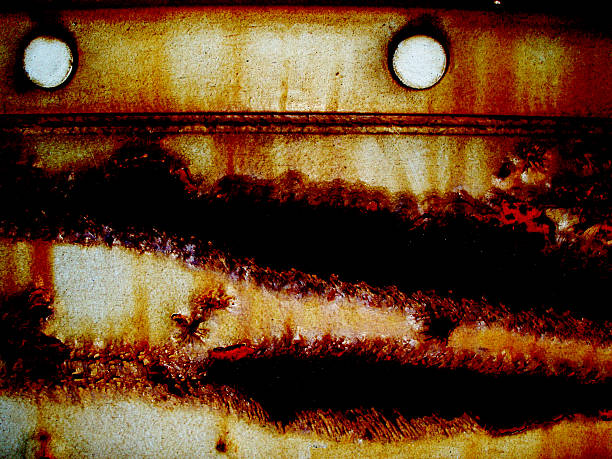 abstracto-crevices oxidado - fondos para photoshop fotografías e imágenes de stock