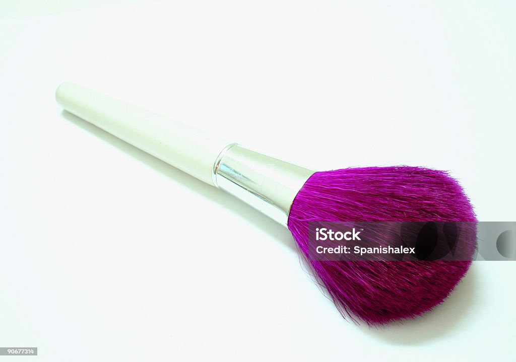 Pinceau de maquillage violet - Photo de Accessoire libre de droits