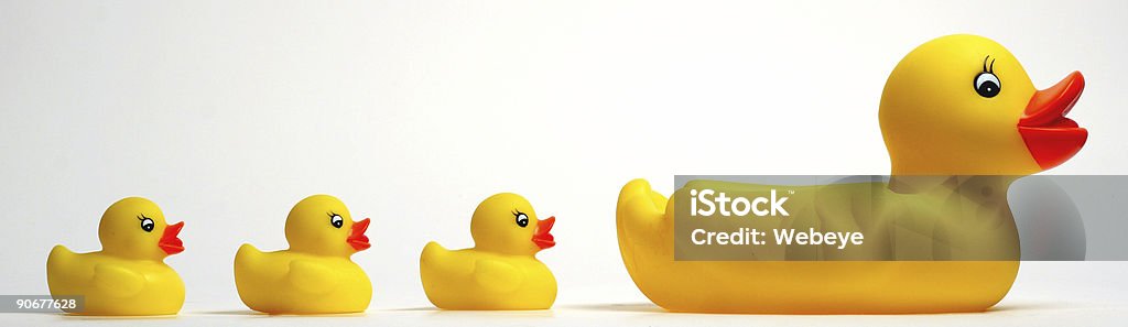 Rubberducks - Royalty-free Amarelo Foto de stock