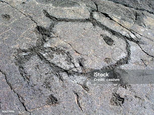 Petroglyph 1 - Fotografie stock e altre immagini di Antico - Condizione - Antico - Condizione, Composizione orizzontale, Cultura americana