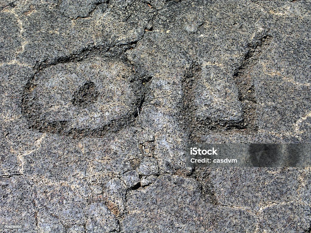 Petroglyph 2 - Lizenzfrei Armut Stock-Foto