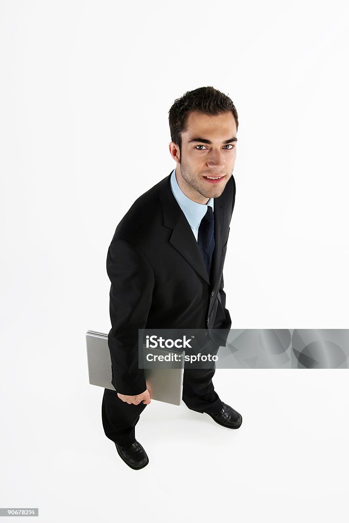 Business Mann Series - Lizenzfrei Blick nach oben Stock-Foto