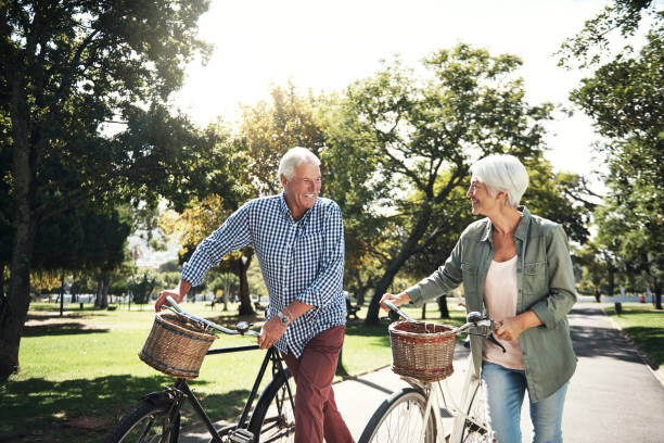 istock Now to enjoy doing what we love, riding our bikes 906783742