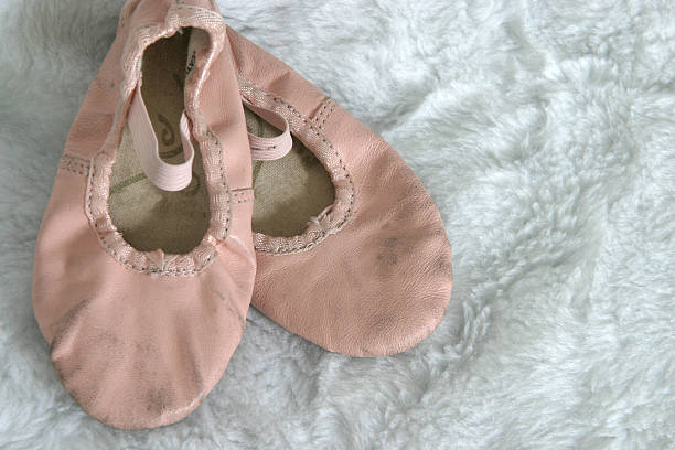 little ballet shoes stock photo
