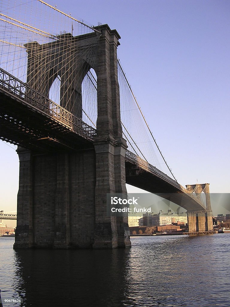 Brooklyn Bridge-Nowy Jork - Zbiór zdjęć royalty-free (Aranżować)