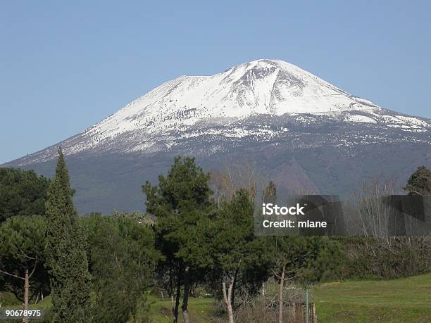 Mt Vesuvius Stock Photo - Download Image Now - Active Volcano, Color Image, Horizontal