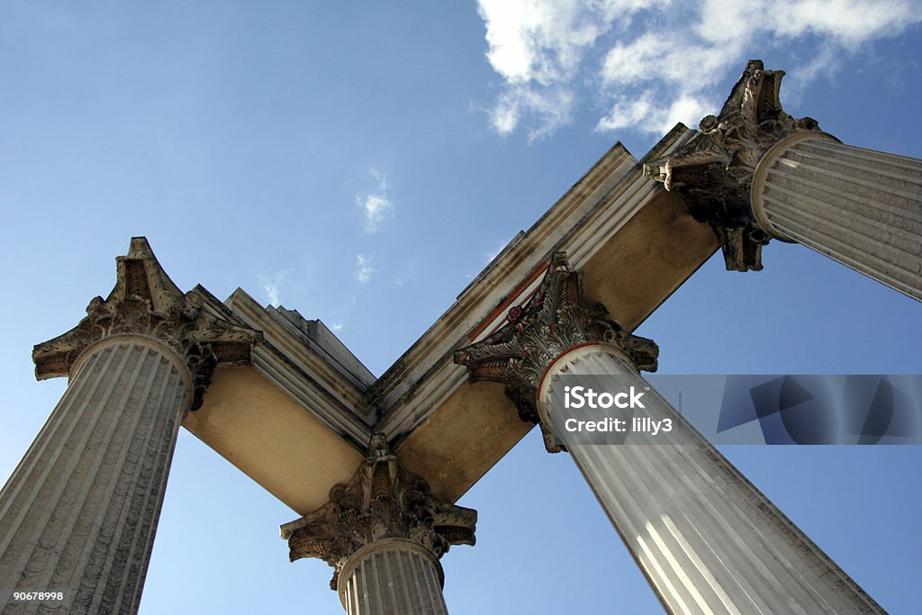 Temple romain Harbor - Photo de Xanten libre de droits