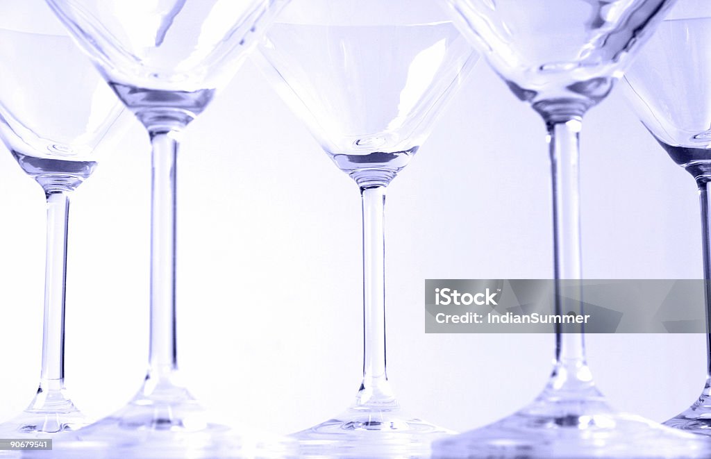 Copas de Martini - Foto de stock de Agua libre de derechos