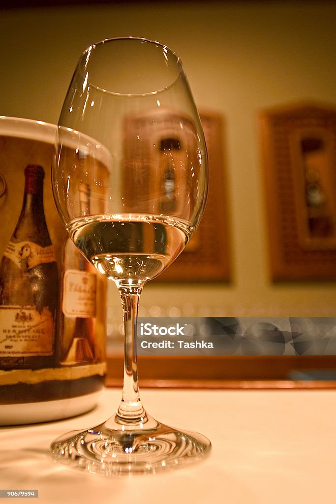 Glass of wine  Alcohol - Drink Stock Photo