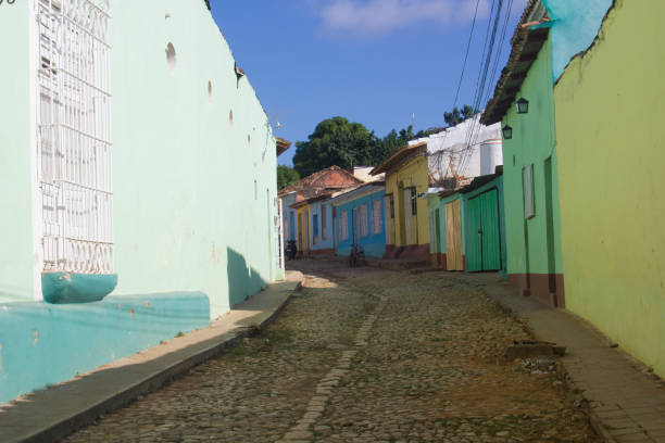 istock Colored streets in Trinidad, Cuba 906797774
