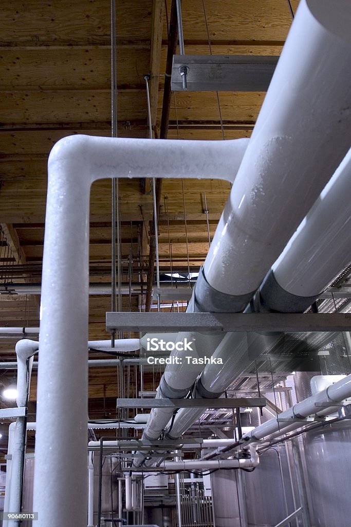 Tuberías - Foto de stock de Acero inoxidable libre de derechos