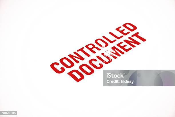 Documento Carimbo Controlados - Fotografias de stock e mais imagens de Carta - Documento - Carta - Documento, Cicatriz, Controlo