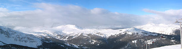 Storm Brewing in the Mountains stock photo