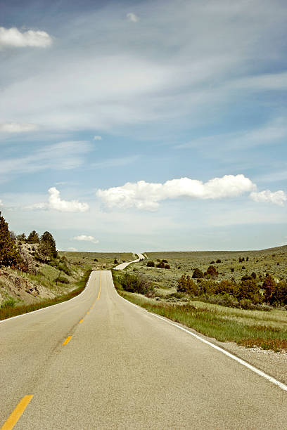istock The Yellow Striped Road 90680139