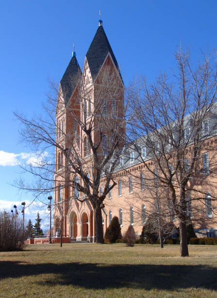 istock Assumption Abbey, home of Benedictine Monks, Richardson, ND 90680157