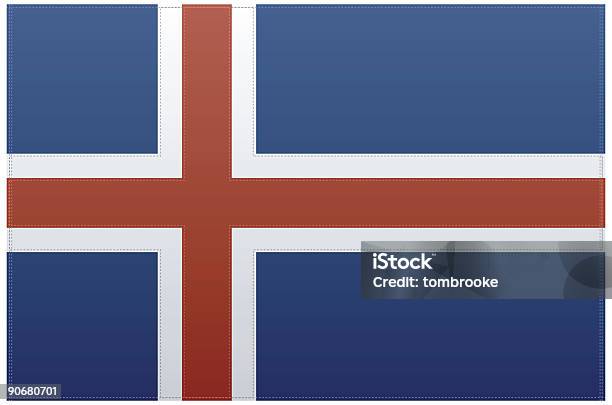 Ilustración de Bandera De Islandia Vector y más Vectores Libres de Derechos de Bandera - Bandera, Colina, Color - Tipo de imagen