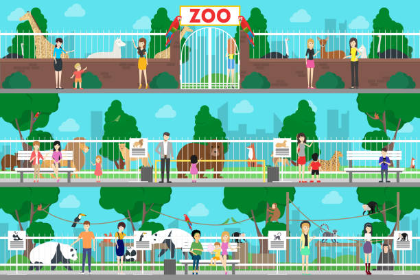 1,315 Zoo Cage Illustrations & Clip Art - iStock | Zoo cage bars, Empty zoo  cage, Elephant zoo cage
