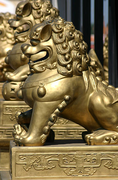 istock Golden Lions in OKC 90680790