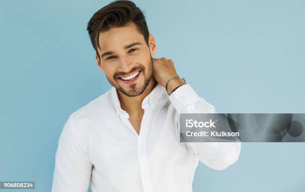 Handsome Man Stock Photo - Download Image Now - Men, Fashion Model, Males