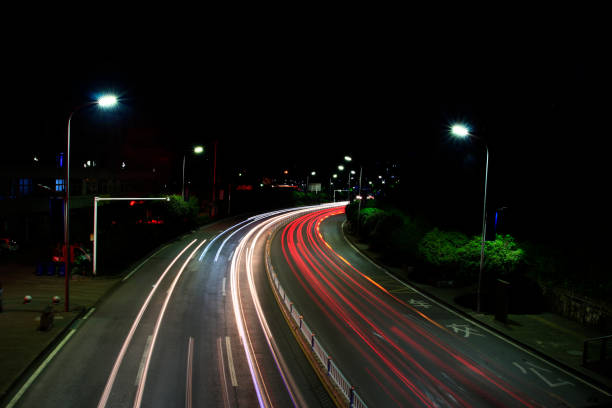 istock City night traffic. 906808398
