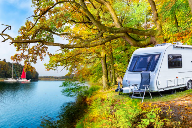 istock Vacations at lake in summer 906810478