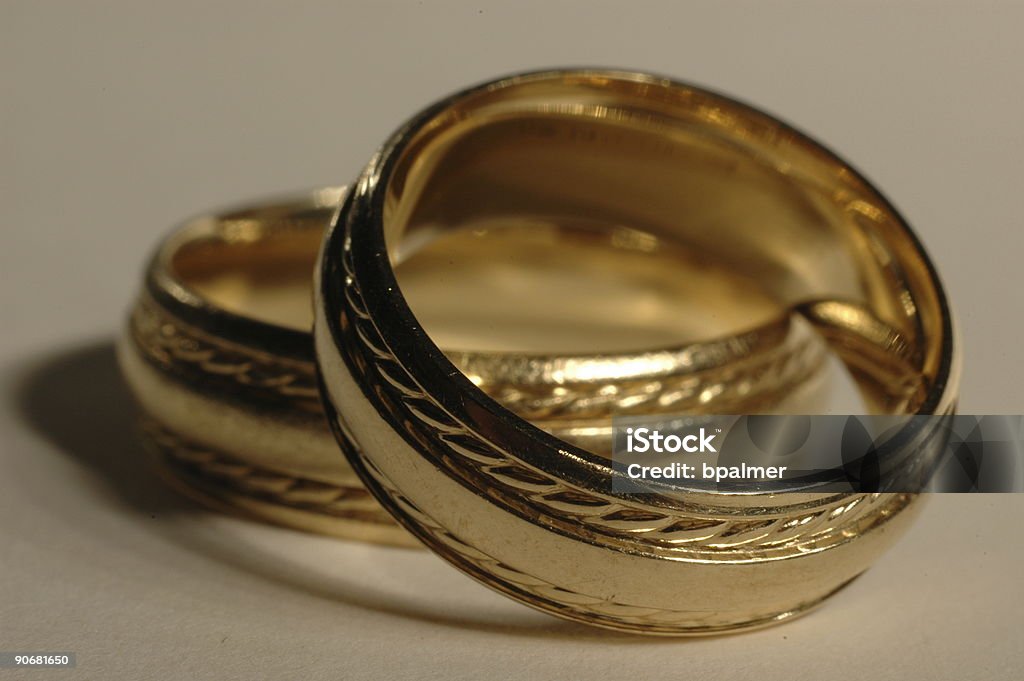 Bride and Groom's Rings (2)  Bling Bling Stock Photo