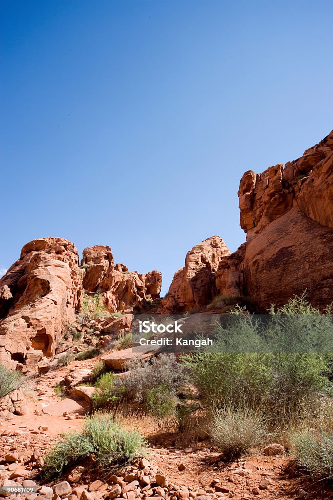 Desert-Landschaft - Lizenzfrei Nevada Stock-Foto