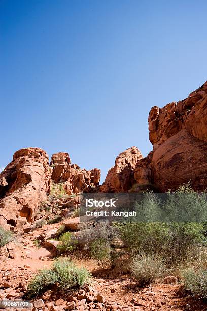 Desertlandschaft Stockfoto und mehr Bilder von Nevada - Nevada, Red Rocks-Staatspark, Arizona