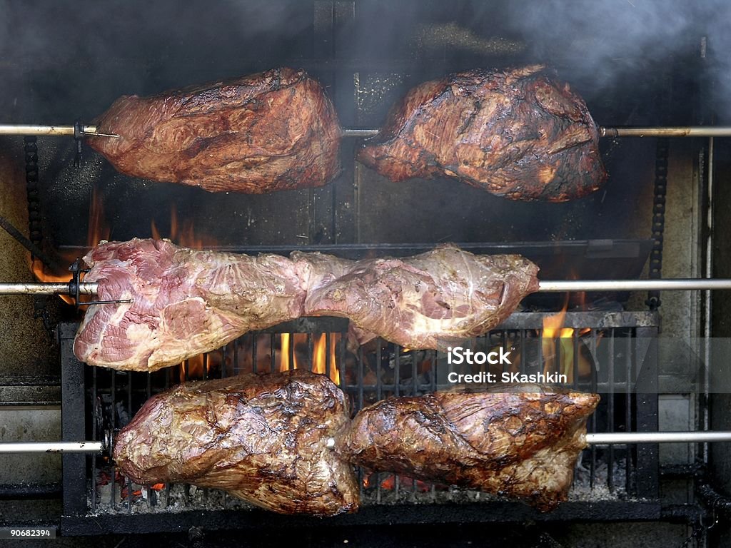 BBQ - Foto stock royalty-free di Barbecue - Cibo