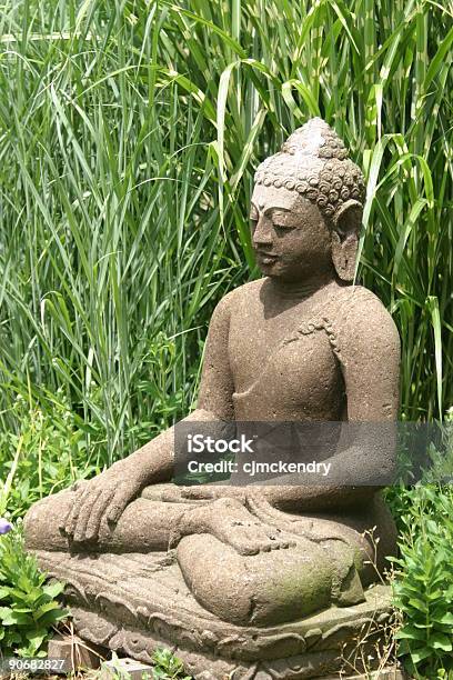 Giardino Del Buddha - Fotografie stock e altre immagini di Bambù - Graminacee - Bambù - Graminacee, Buddha, Buddismo