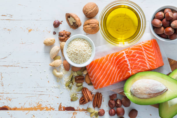 istock Selection of good fat saurces 906829710