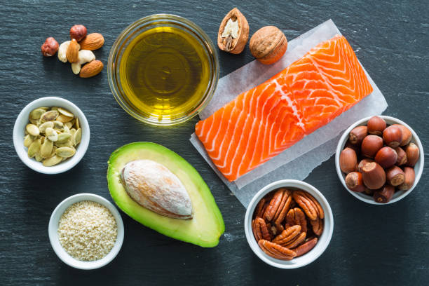 istock Selection of good fat saurces 906830044