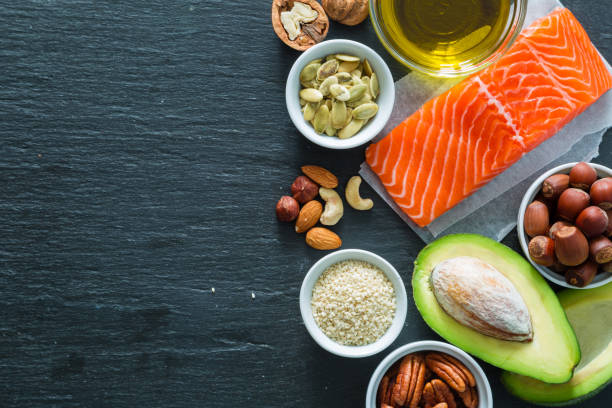 istock Selection of good fat saurces 906830146