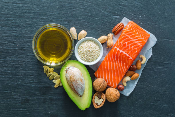 istock Selection of good fat saurces 906831792