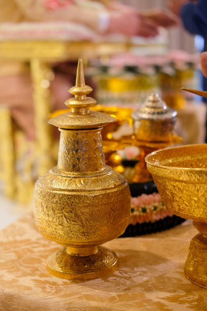 istock Water relaunch for the Thai traditional wedding ceremony 906832844