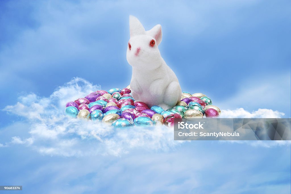 Ostern-Szene - Lizenzfrei Ei Stock-Foto