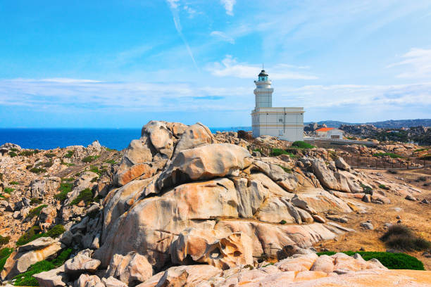 istock Lighthouse in Capo Testo Santa Teresa Gallura Sardinia 906834136