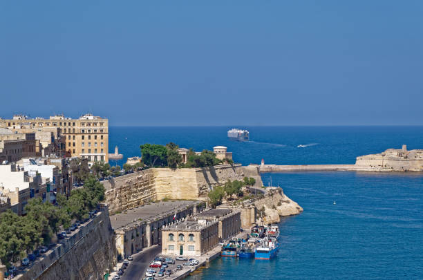 istock A ferry leaves a harbor of Malta 906837118
