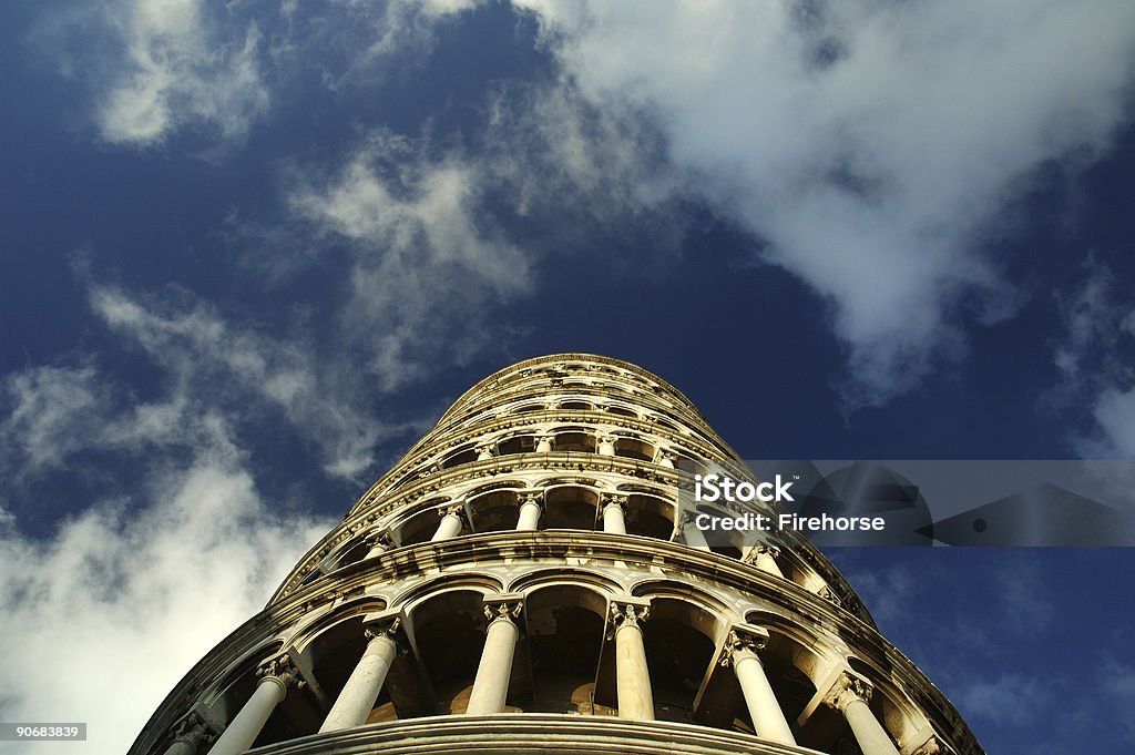 Torre inclinada de Pisa - Foto de stock de Arcaico royalty-free