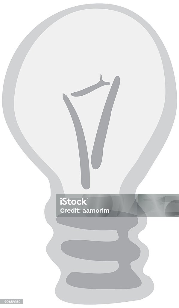 Lampe - Lizenzfrei Begriffssymbol Stock-Illustration