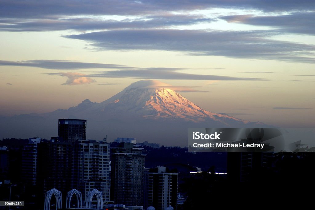 Berg Raineer - Lizenzfrei Seattle Stock-Foto