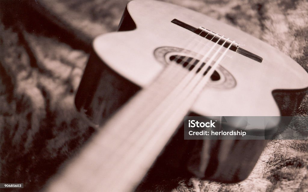 Guitarra clássica - Foto de stock de Instrumento musical royalty-free