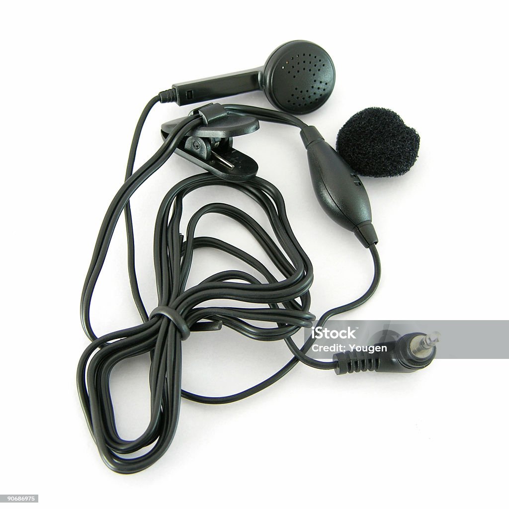 Hands-free headset  Alertness Stock Photo