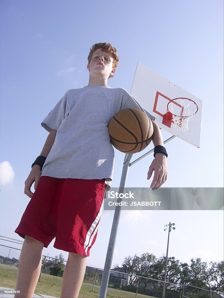 Spiel bereit - Lizenzfrei Basketball Stock-Foto