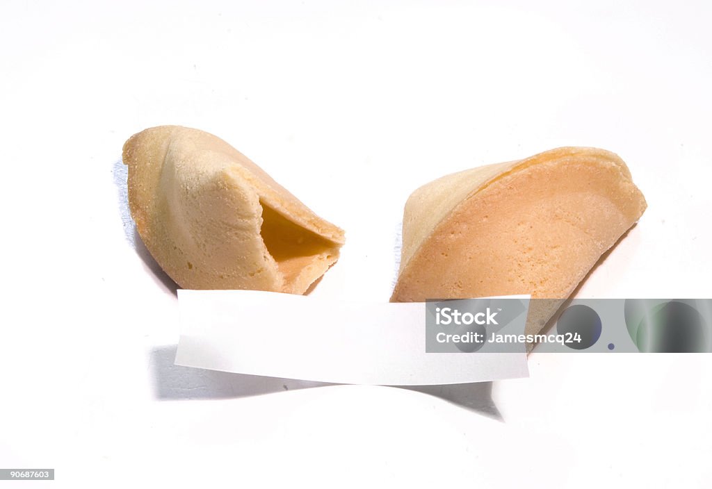 Blank Fortune Cookie  Fortune Cookie Stock Photo