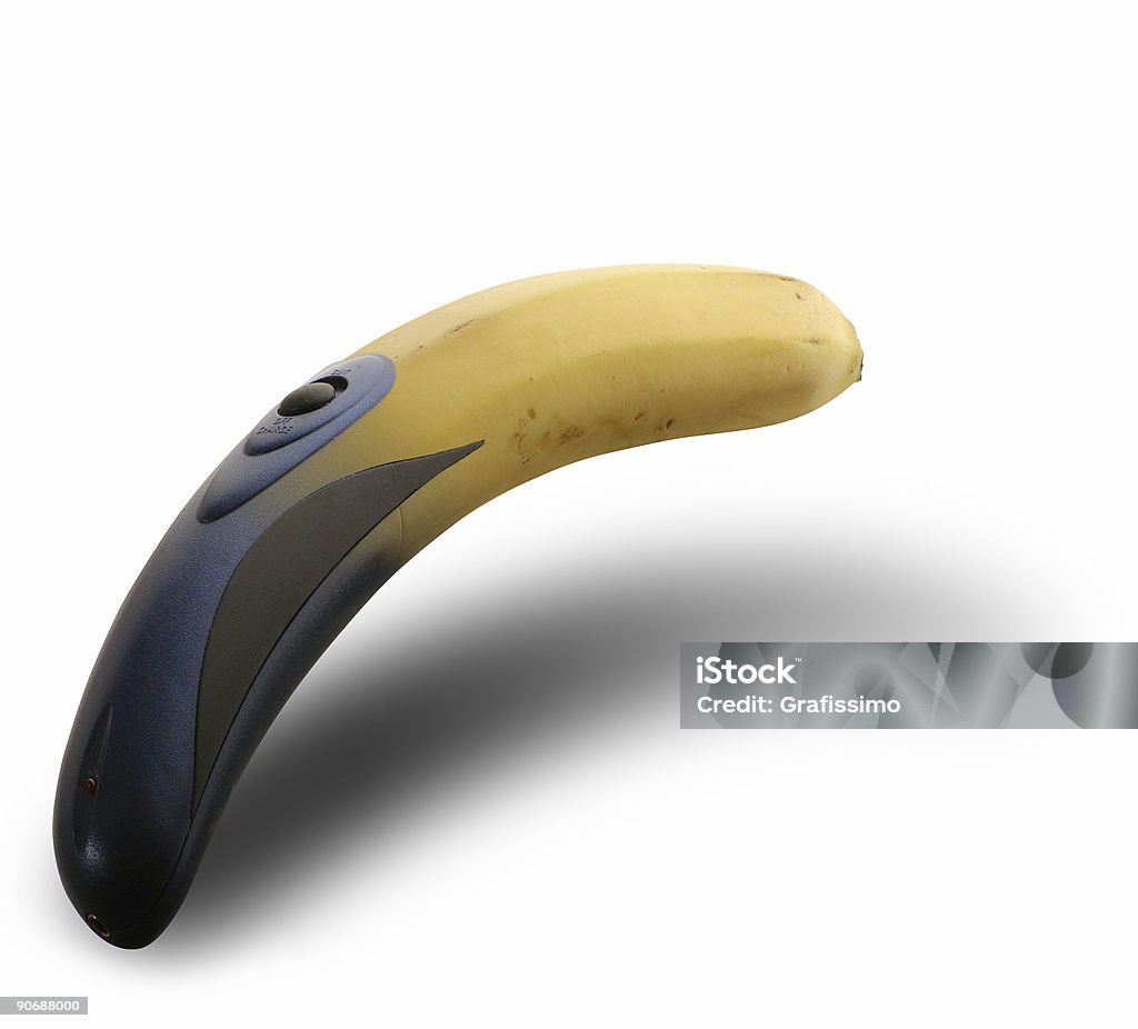 Genetici banana con grip 2 - Foto stock royalty-free di Colesterolo