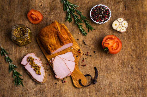 istock Large piece of smoked meat 906882990