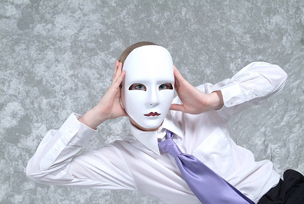 istock girl in the white mask 90688463