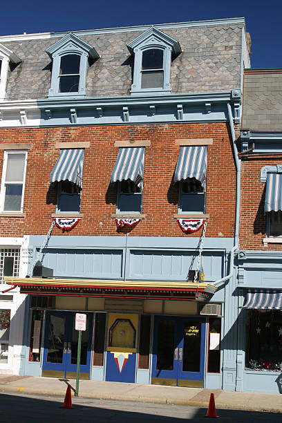 istock Victorian (American) Store Front Architecture. Germantown, Dayton, Ohio. 90688786